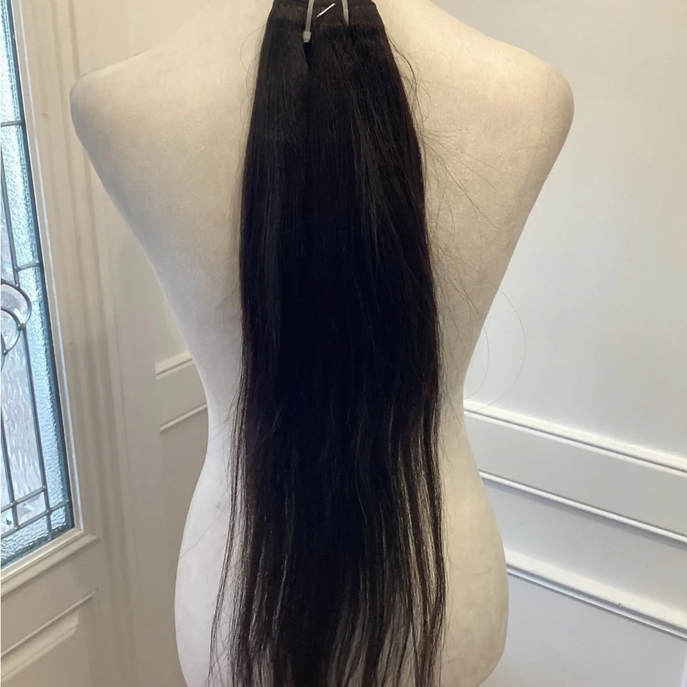 Luxurious Off Black Light YAKI Texture Hair 24 Inch Extension